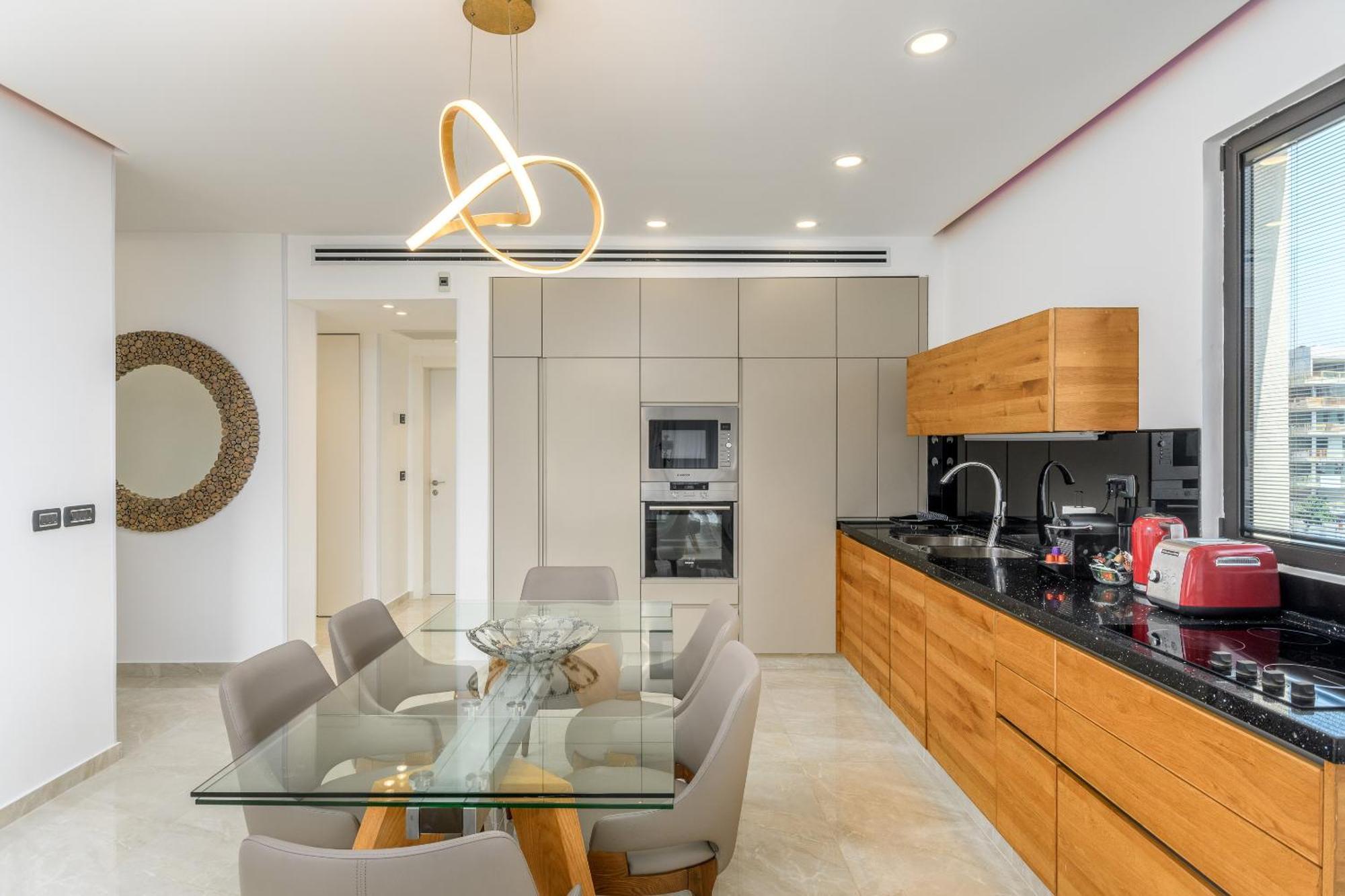 Luxury 2Bdrm Balcony & Parking Close To The Beach Tel Aviv Buitenkant foto