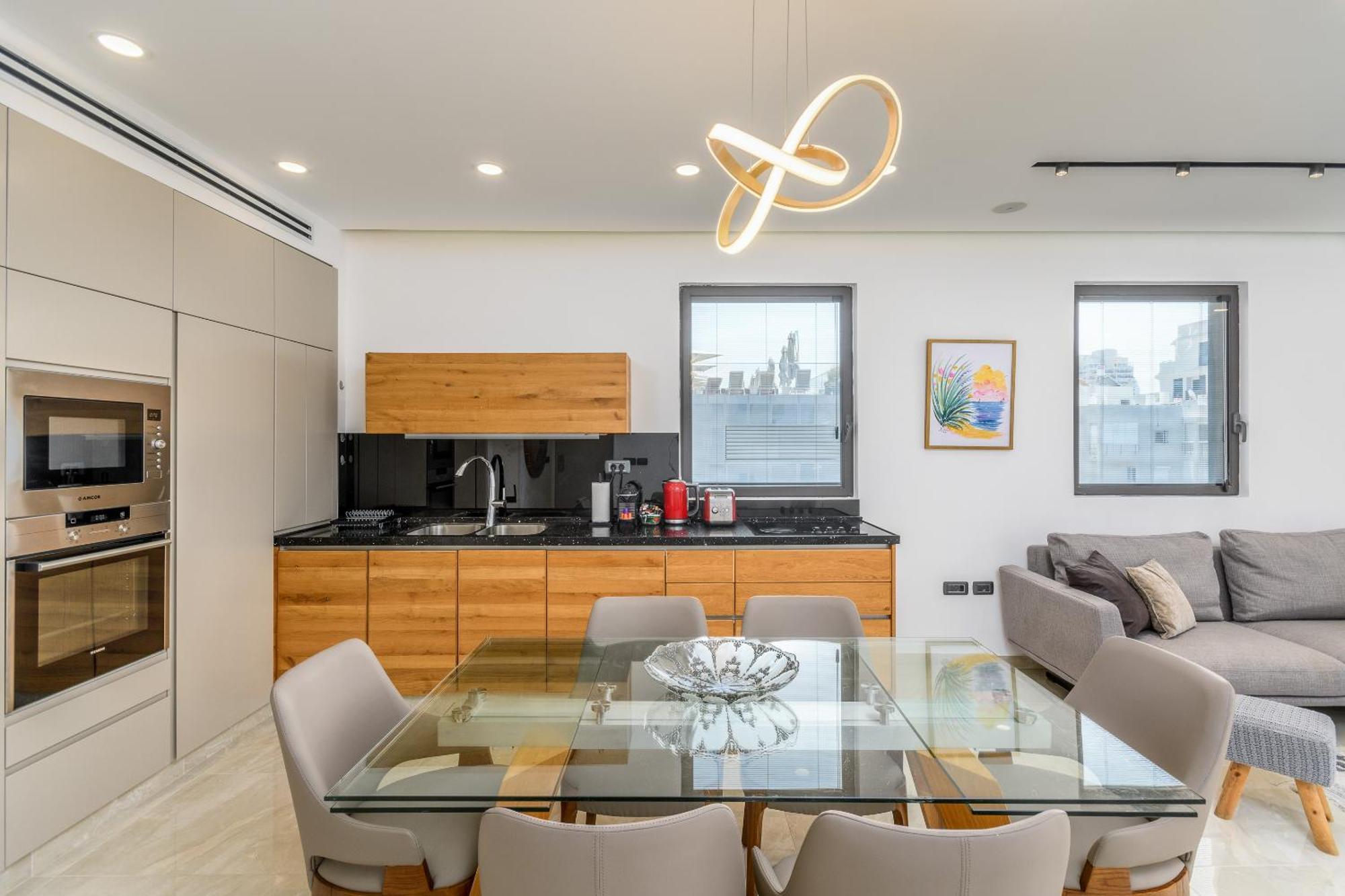 Luxury 2Bdrm Balcony & Parking Close To The Beach Tel Aviv Buitenkant foto