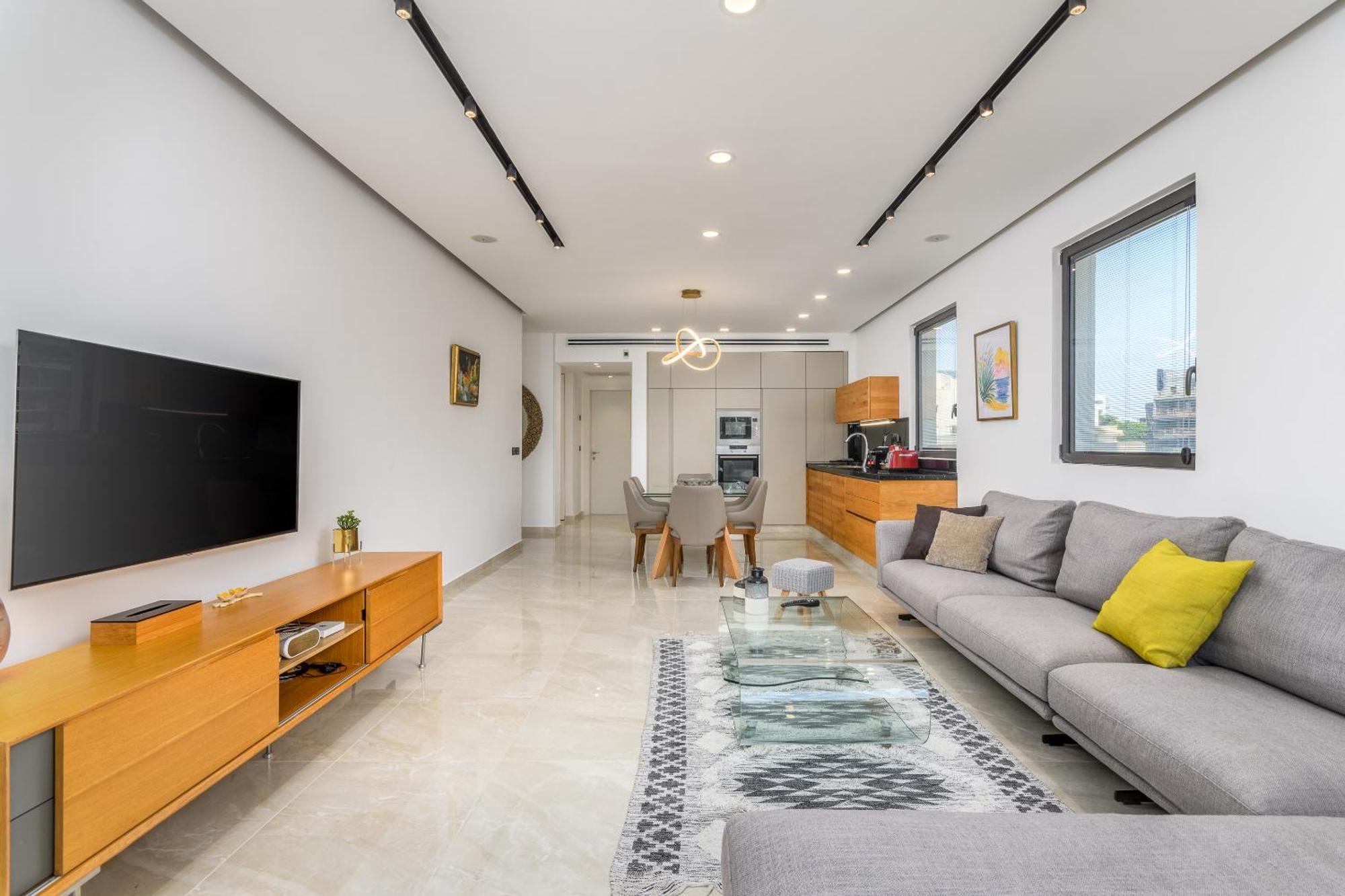 Luxury 2Bdrm Balcony & Parking Close To The Beach Tel Aviv Buitenkant foto